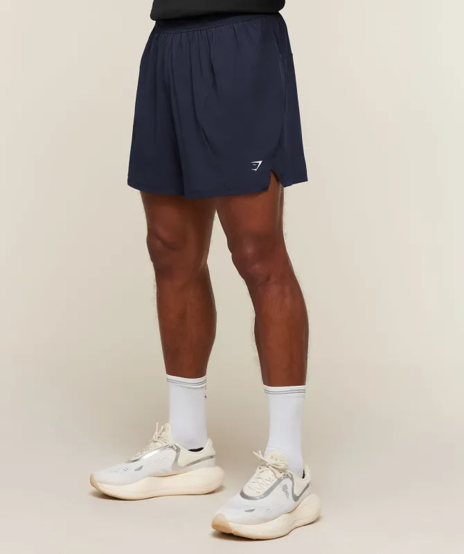 Gymshark Running 5" Shorts - Heavy Blue made by Gymshark