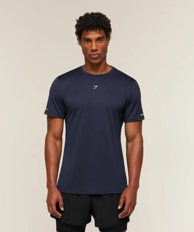 Gymshark Running T-Shirt - Heavy Blue made by Gymshark