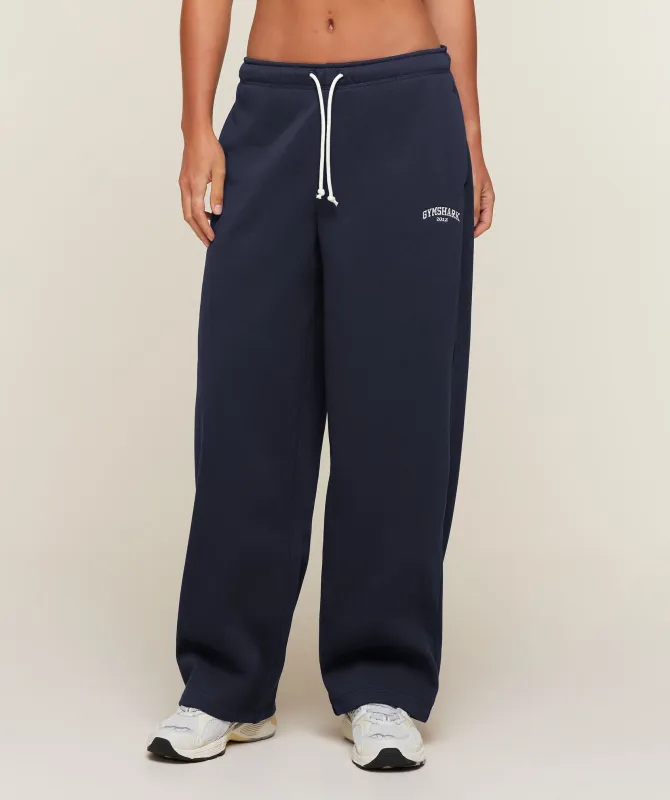 Gymshark Cosy Luxe Campus Pants - Heavy Blue made by Gymshark