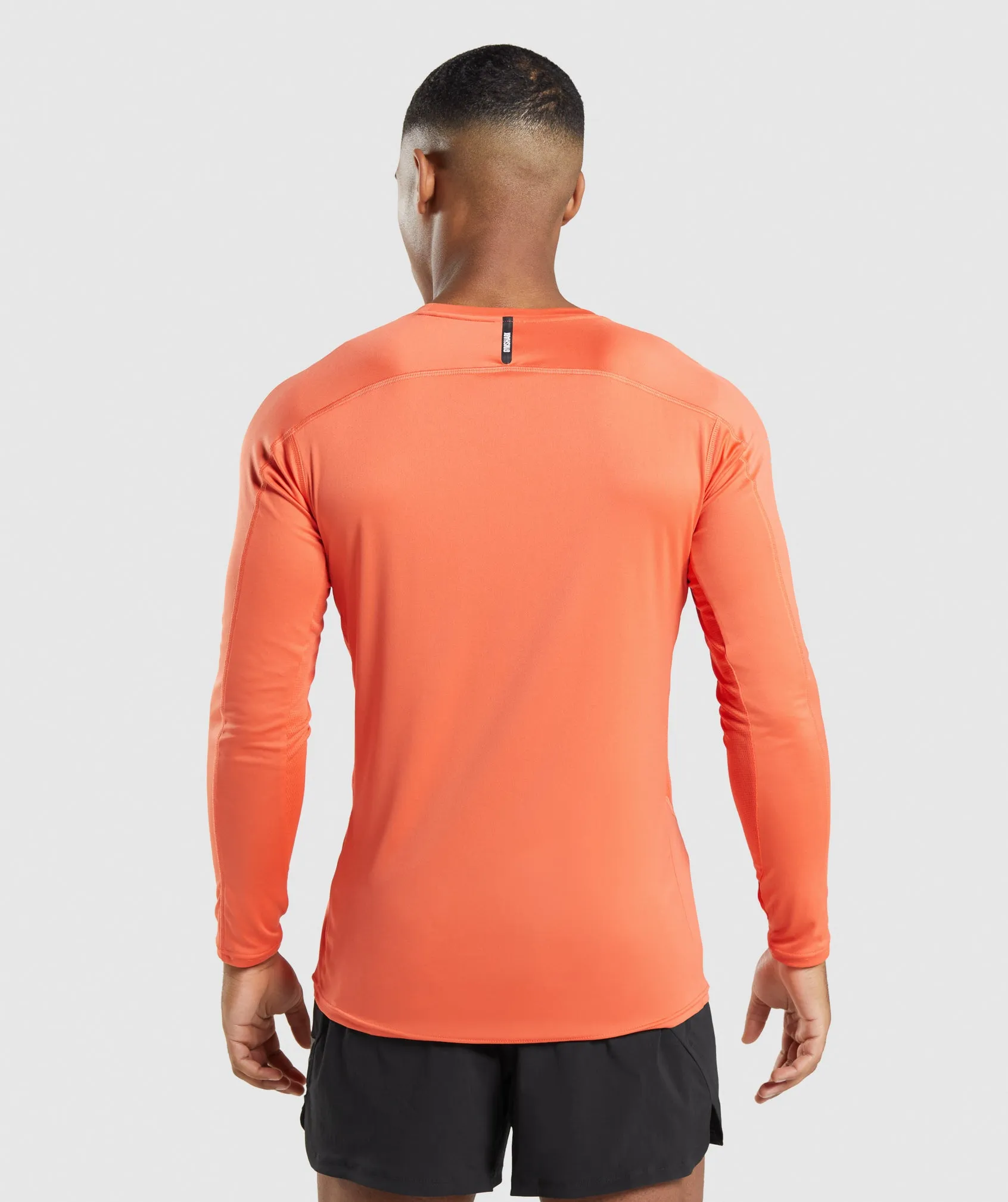 Gymshark Speed Long Sleeve T-Shirt - Papaya Orange sold by Gymshark product image thumbnail 2