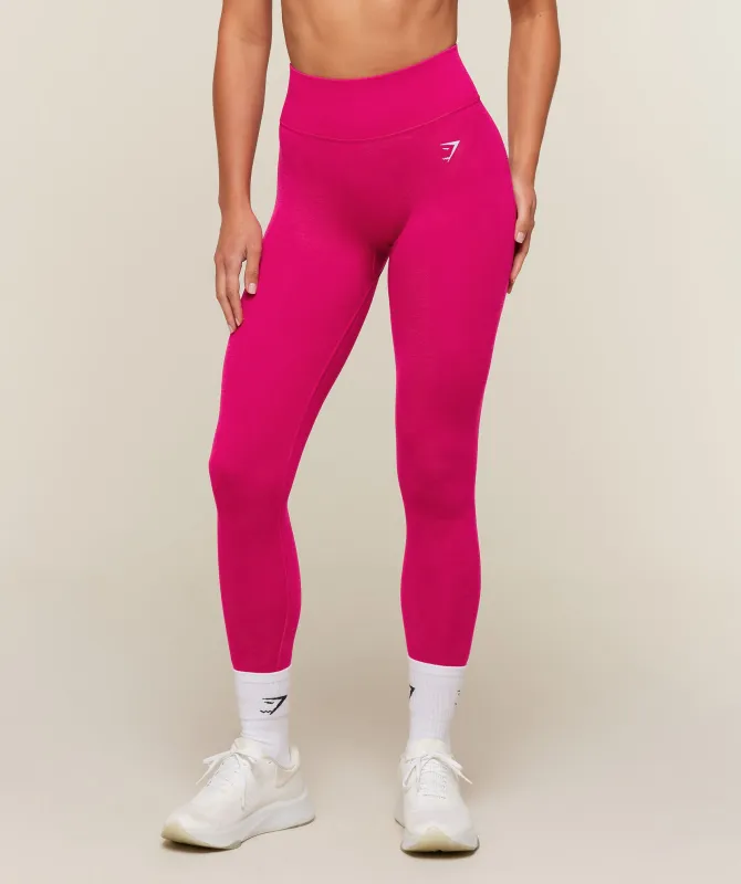 Gymshark Relay Seamless High-Rise Leggings - Performance Pink made by Gymshark