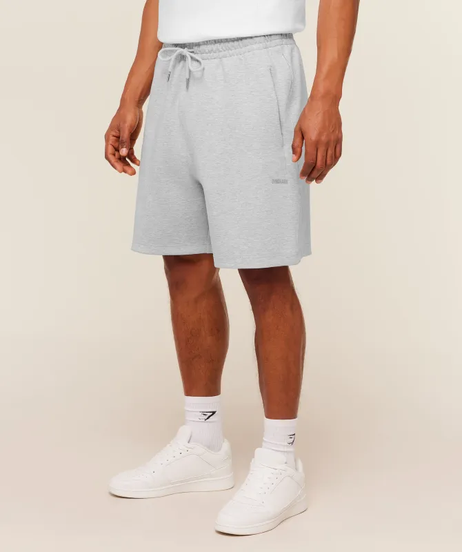 Gymshark Evolve Lightweight Shorts - Soft Grey Marl made by Gymshark