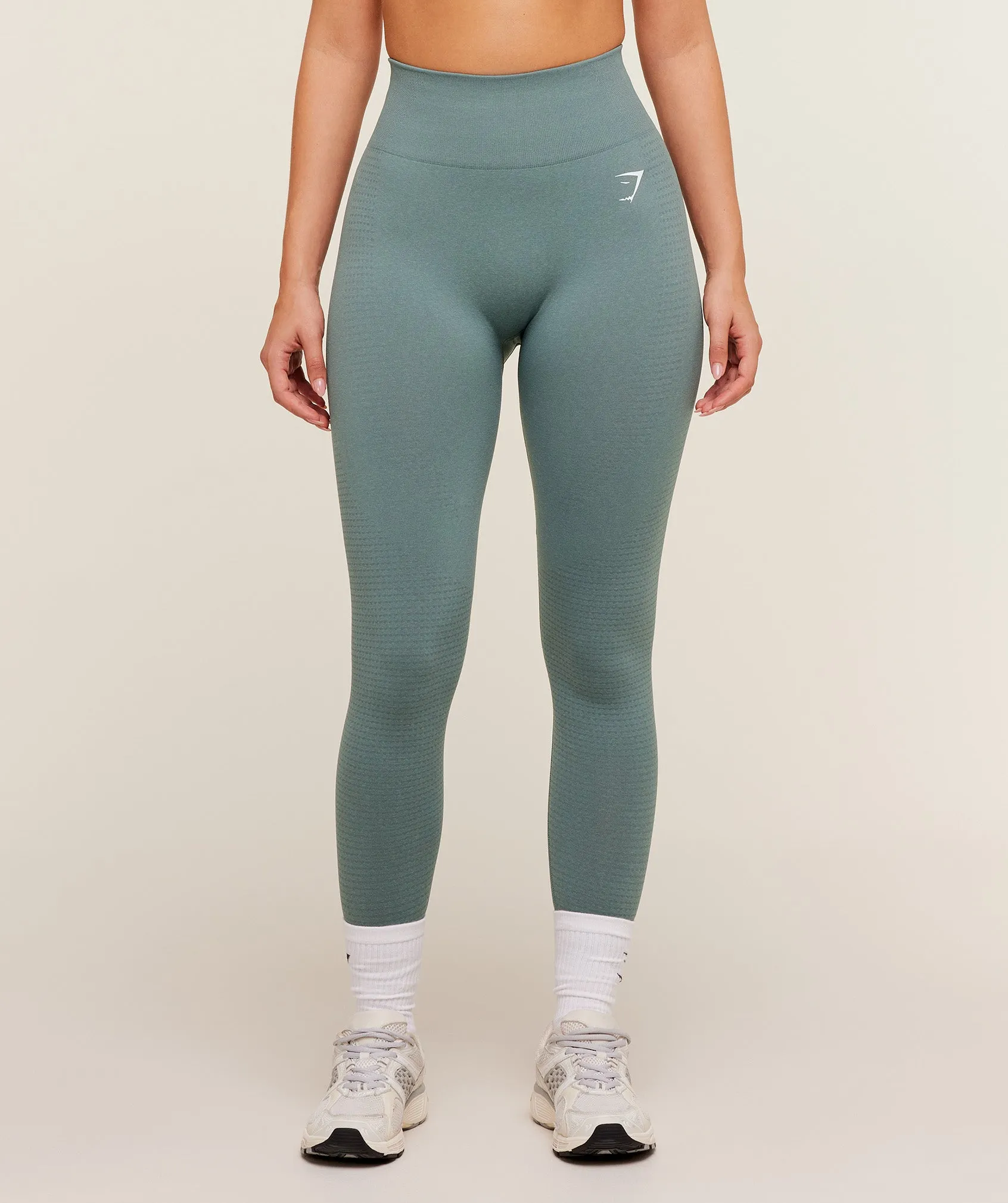 Gymshark Vital Regular Leggings - Celeste Blue/Marl sold by Gymshark