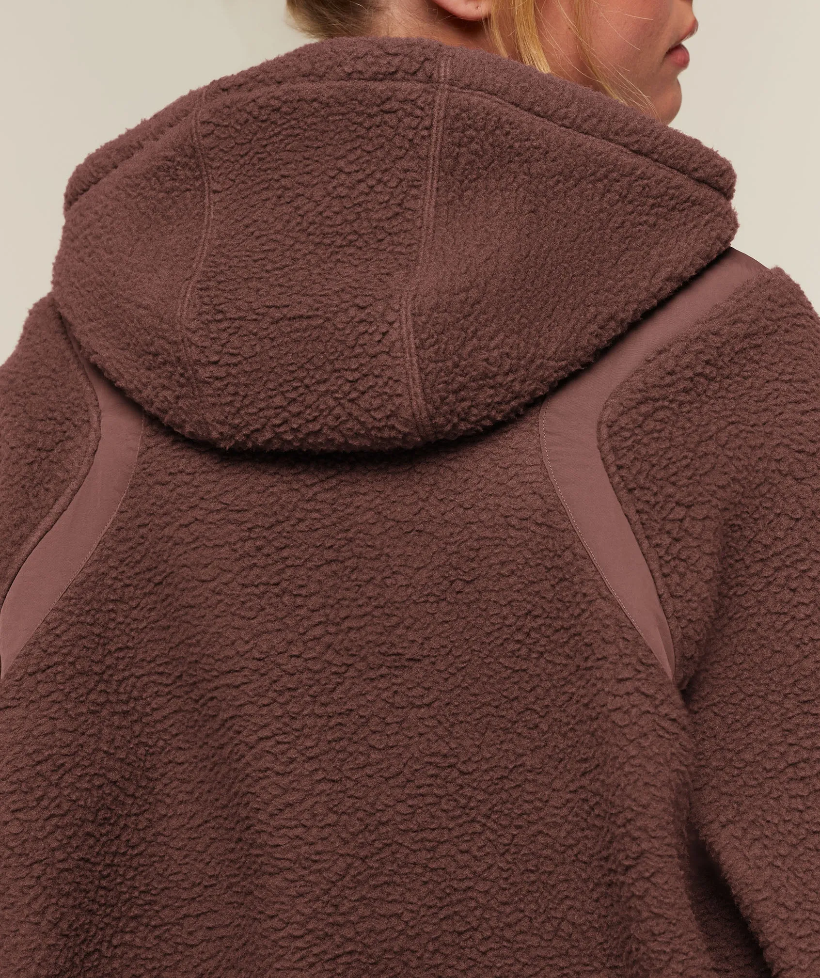 Gymshark Sherpa 1/4 Zip Jacket - Espresso Brown sold by Gymshark product image thumbnail 4