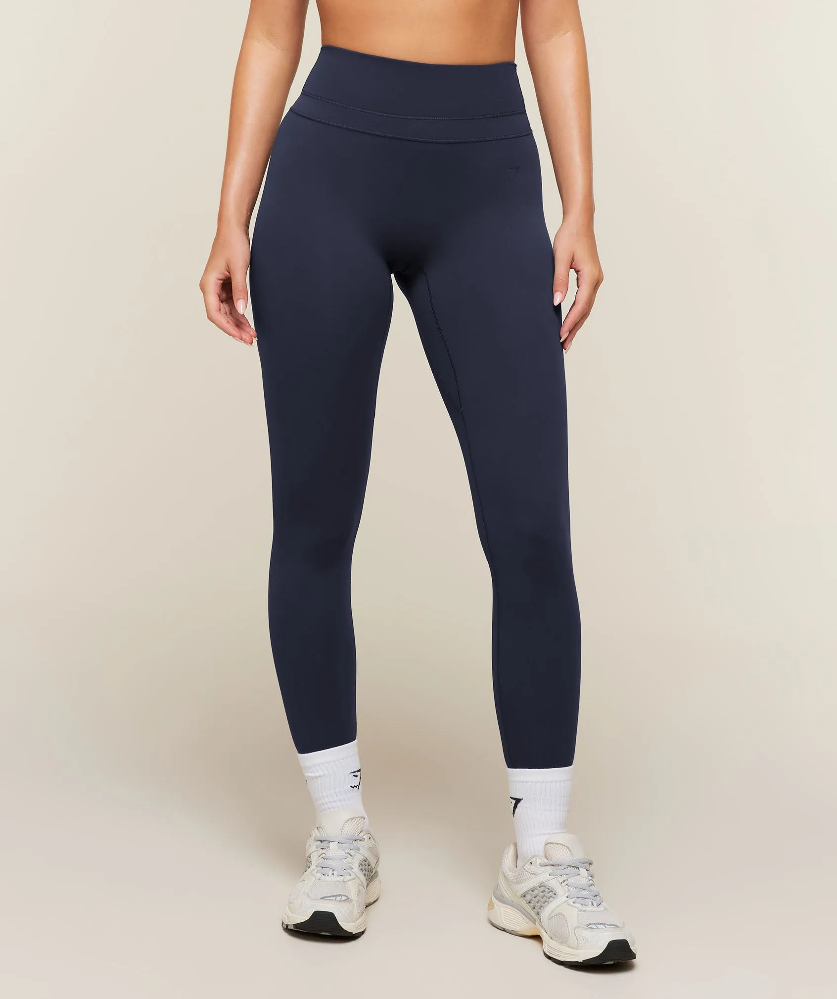 Gymshark Whitney High-Rise Regular Leggings - Heavy Blue sold by Gymshark