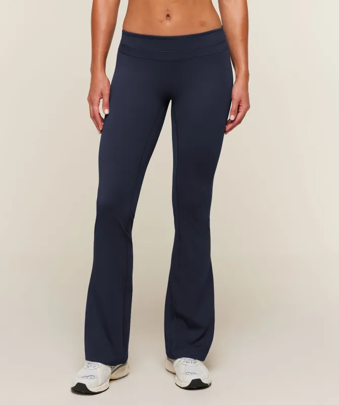Gymshark Whitney Mid-Rise Mini Flare Regular - Heavy Blue made by Gymshark