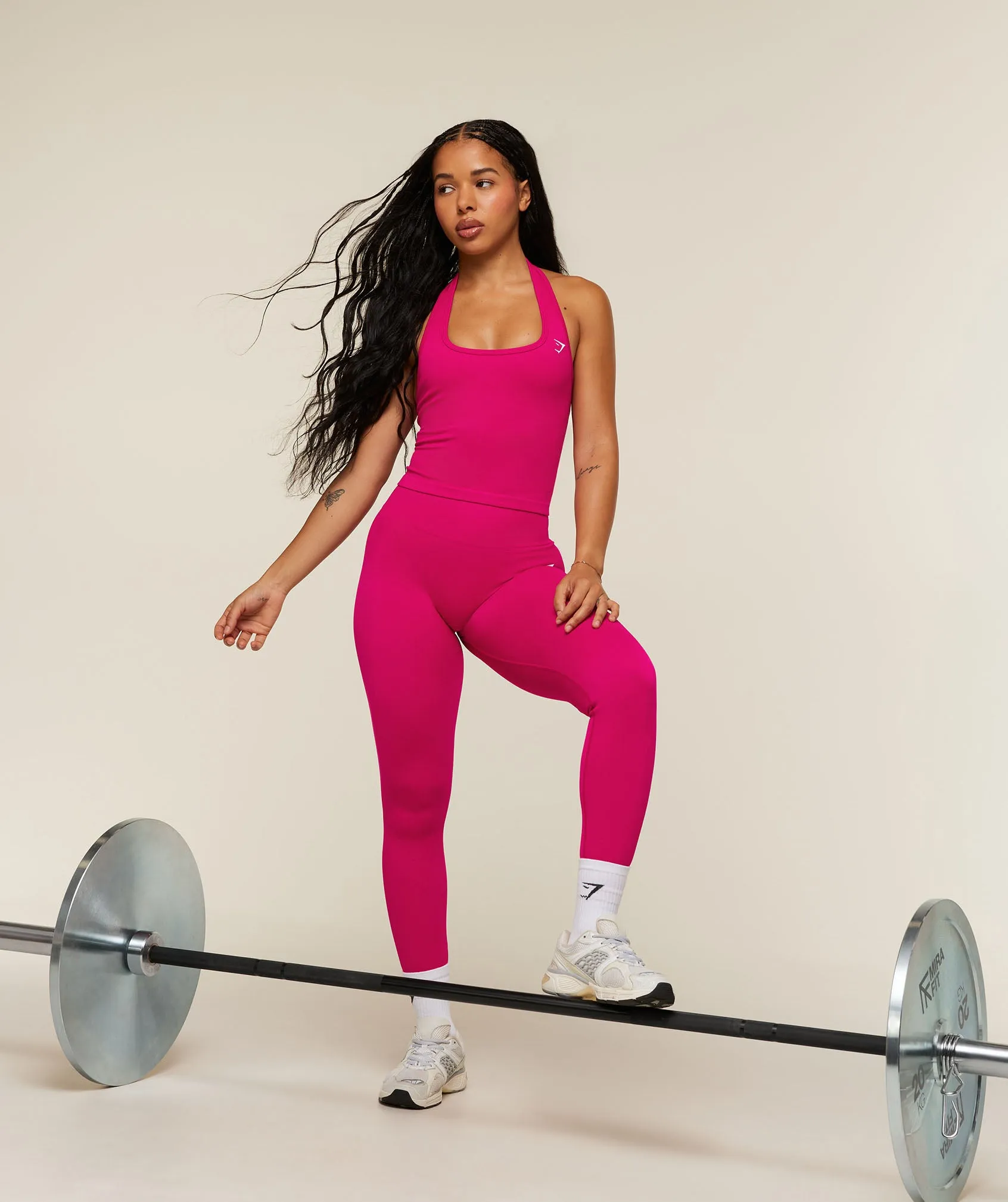Gymshark Adapt Solid Leggings - Performance Pink sold by Gymshark product image thumbnail 4