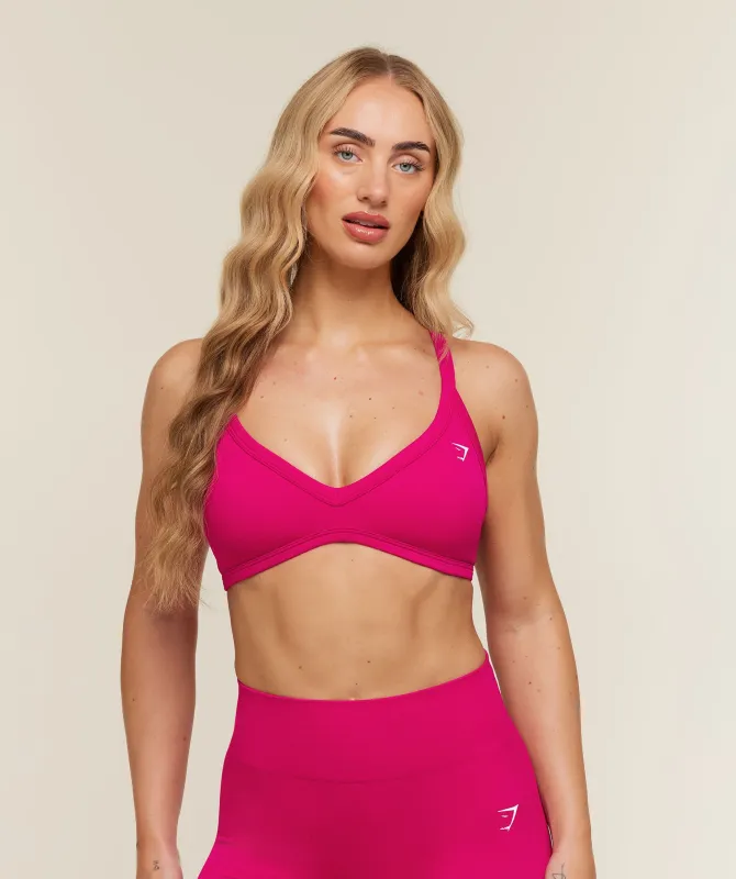 Gymshark Adapt Solid Sports Bra - Performance Pink made by Gymshark