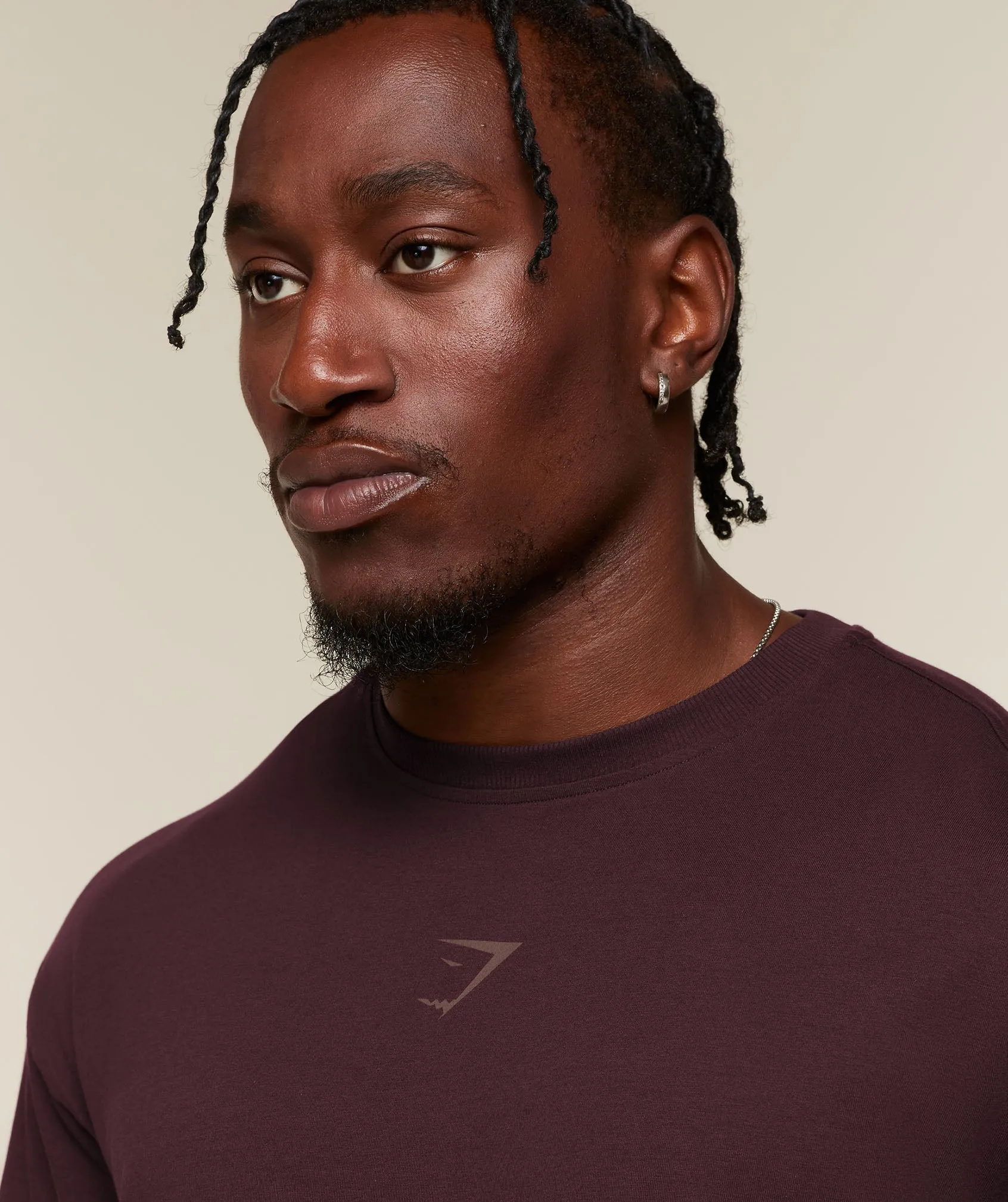 Gymshark Power Long Sleeve T-Shirt - Cherry Purple sold by Gymshark product image thumbnail 5