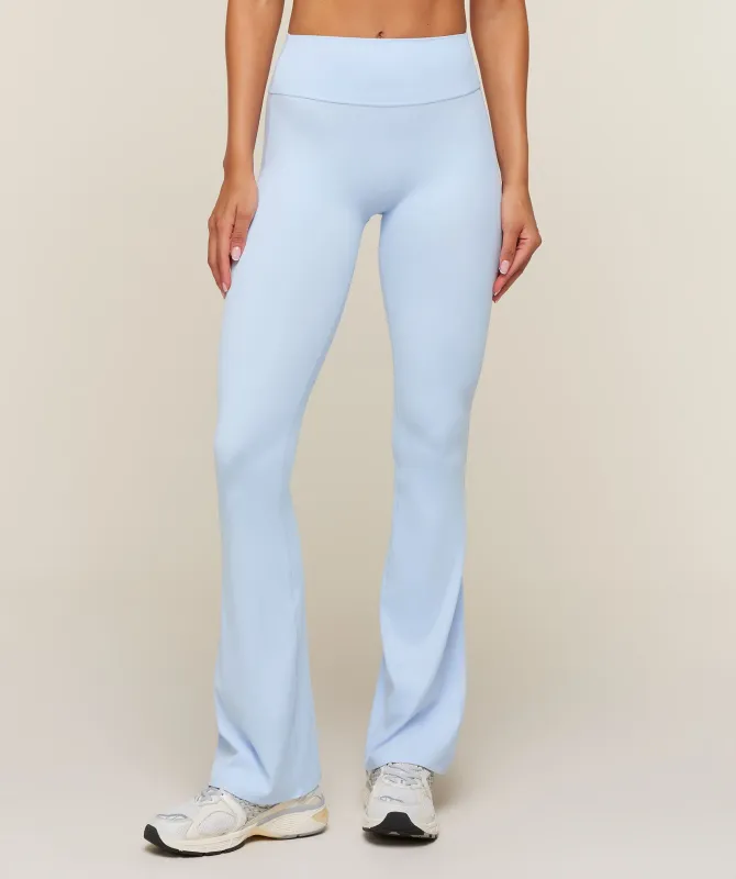 Gymshark Shape Bonded Flared Tall Leggings - Tranquil Blue made by Gymshark
