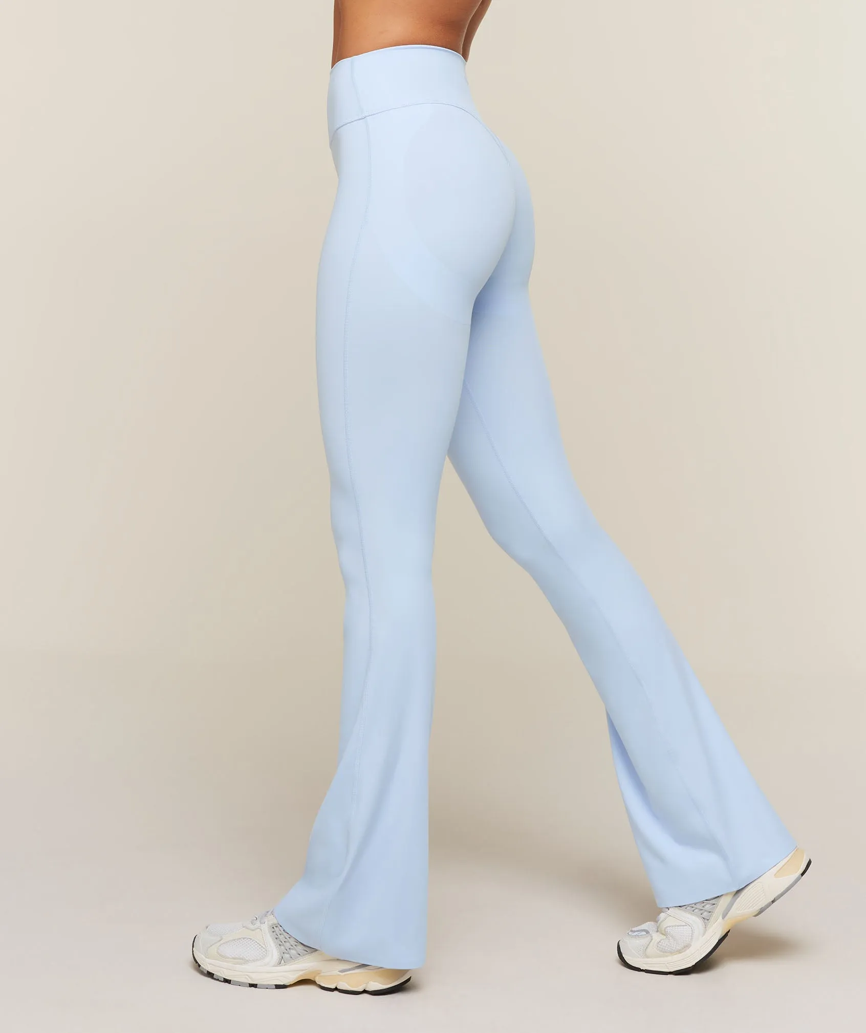Gymshark Shape Bonded Flared Tall Leggings - Tranquil Blue sold by Gymshark product image thumbnail 2