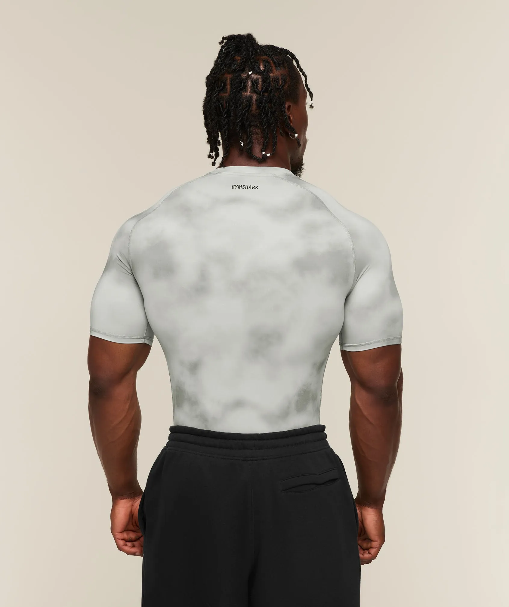 Gymshark Element Baselayer T-Shirt - Light Grey sold by Gymshark product image thumbnail 2