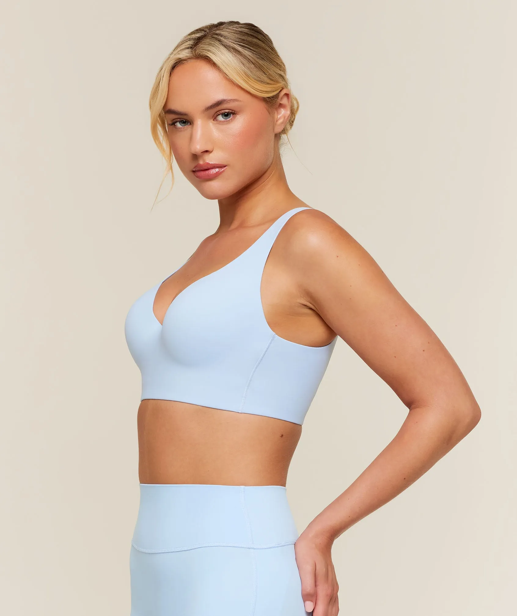 Gymshark Shape High Support Push Up Bra - Tranquil Blue sold by Gymshark product image thumbnail 3