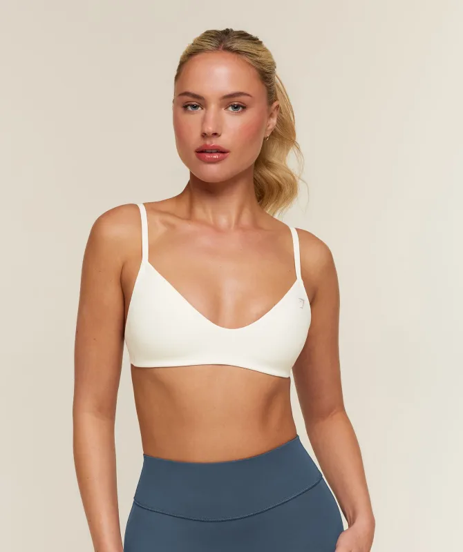 Gymshark SoftSense™ Sports Bra - Soft White made by Gymshark