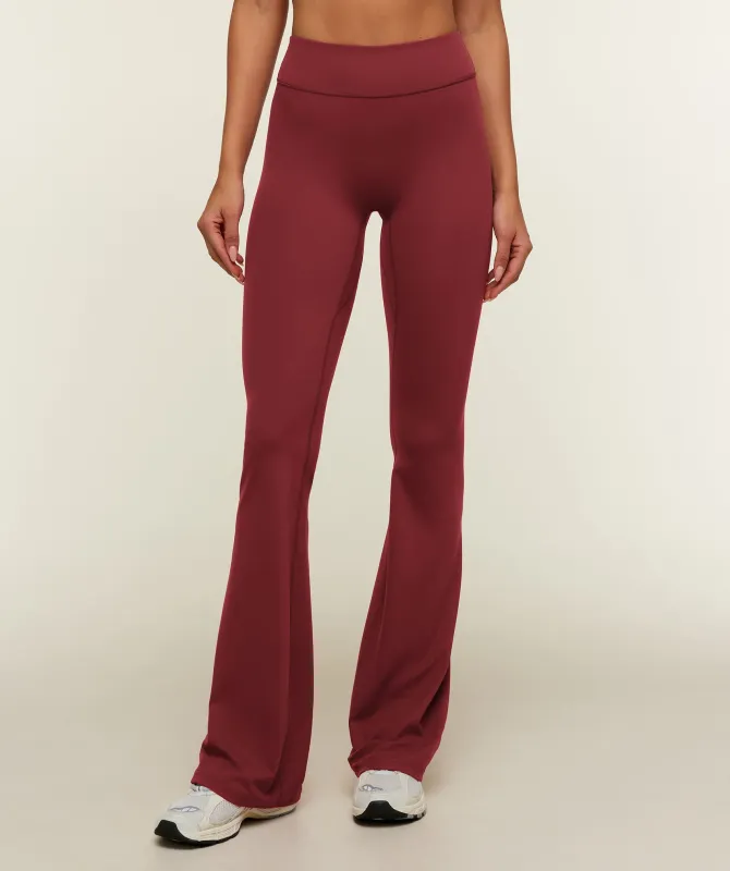 Gymshark SoftSense™ High-Rise Flared Leggings Tall - Cherry Red made by Gymshark