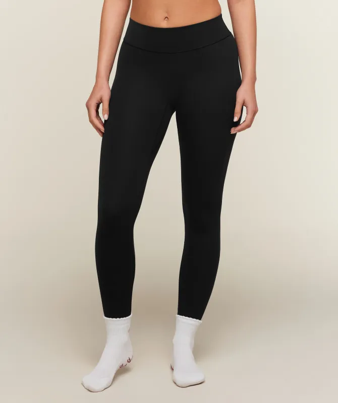Gymshark SoftSense™ Mid-Rise Leggings - Black made by Gymshark