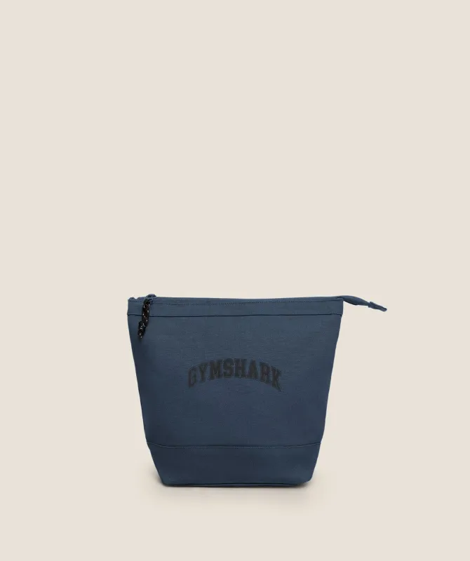 Gymshark Essentials Zip Pouch - Shadow Blue made by Gymshark