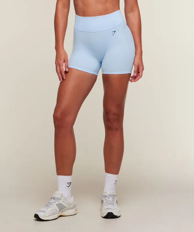 Gymshark Edge Dipped Shorts - Tranquil Blue made by Gymshark