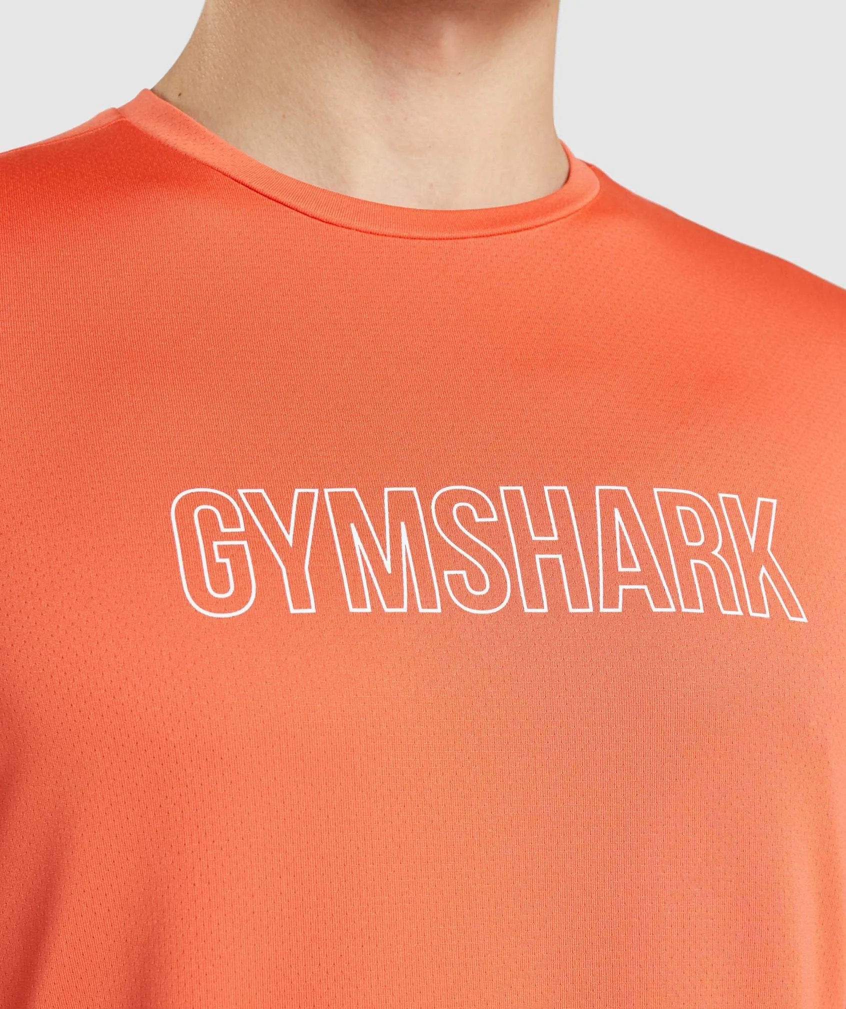 Gymshark Arrival Graphic T-Shirt - Papaya Orange sold by Gymshark product image thumbnail 5