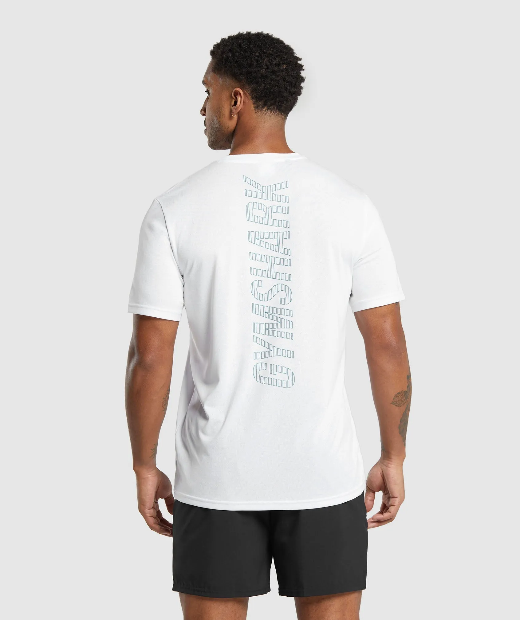 Gymshark Conditioning Goods T-Shirt - White sold by Gymshark product image thumbnail 2