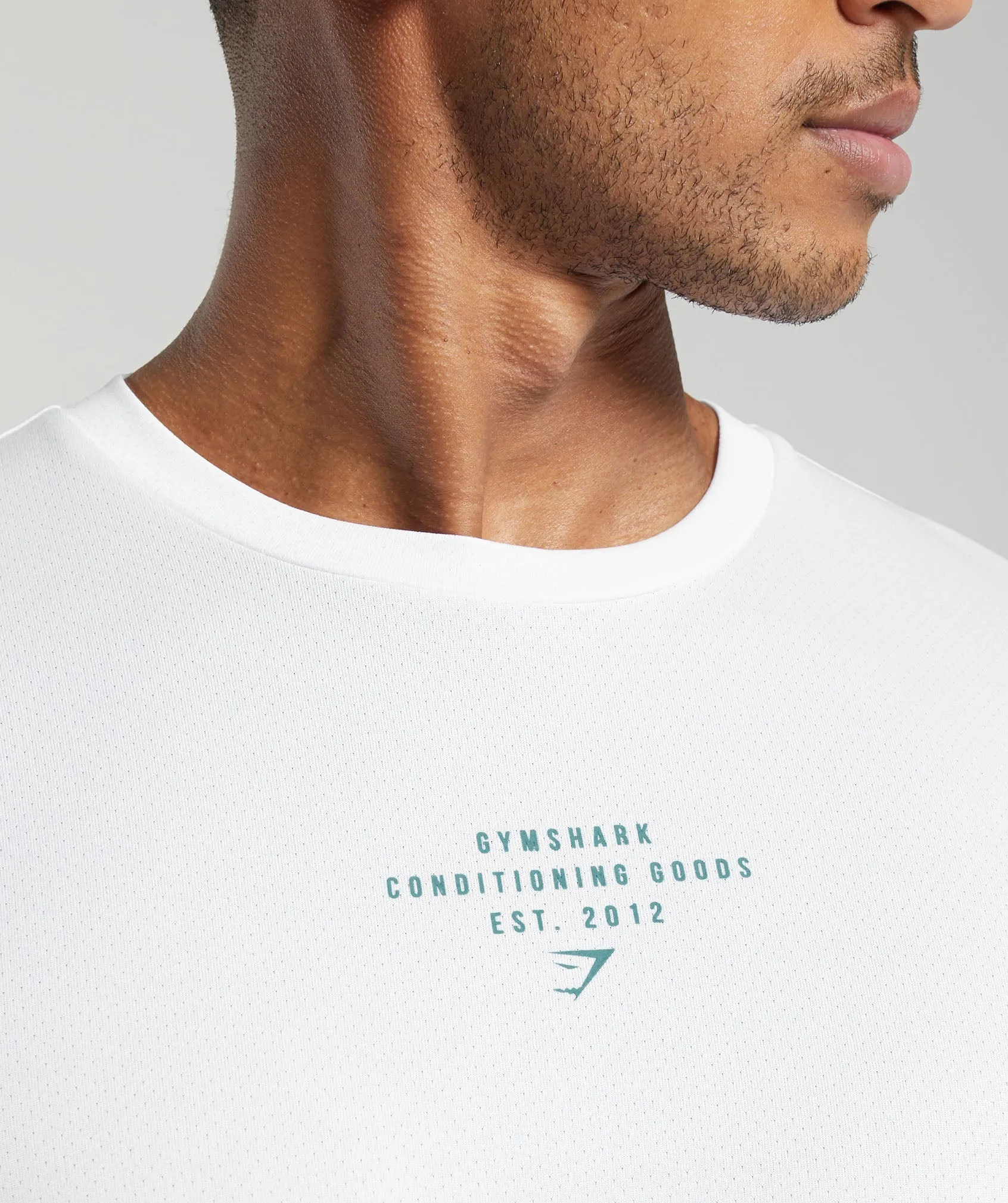 Gymshark Conditioning Goods T-Shirt - White sold by Gymshark product image thumbnail 5