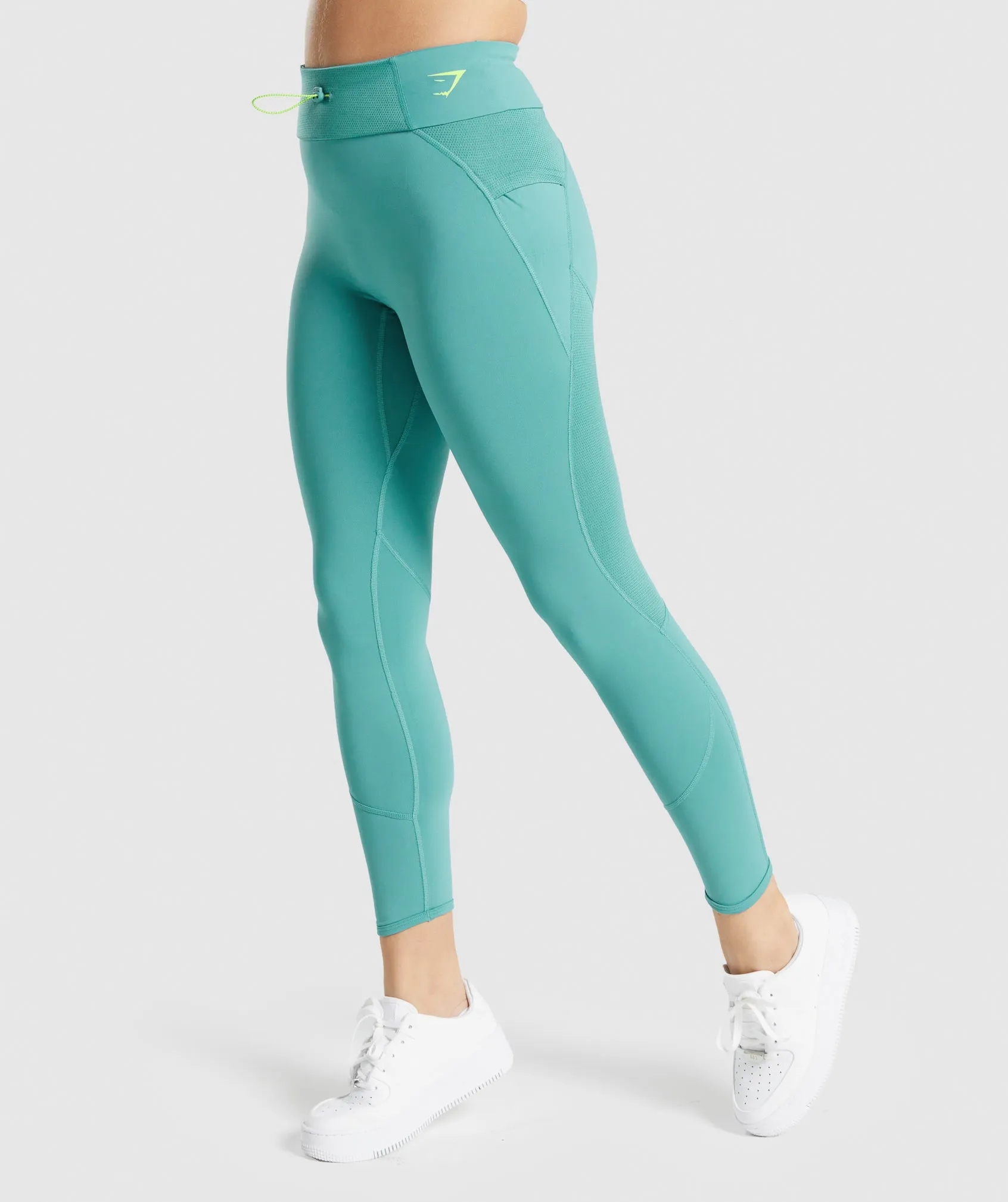 Gymshark Pulse Leggings - Teal sold by Gymshark product image thumbnail 3