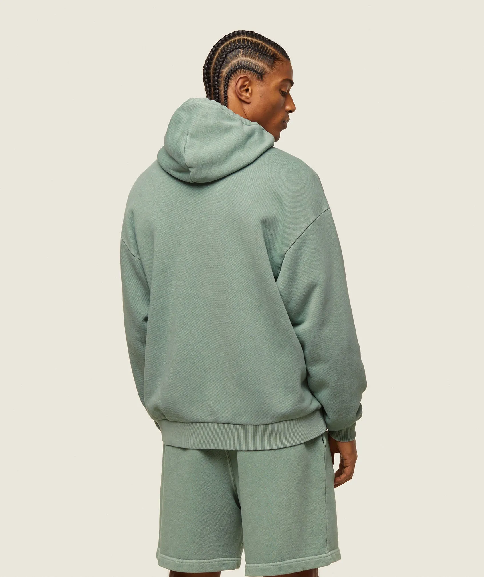 Gymshark everywear Relaxed Zip Hoodie - Dollar Green sold by Gymshark product image thumbnail 3