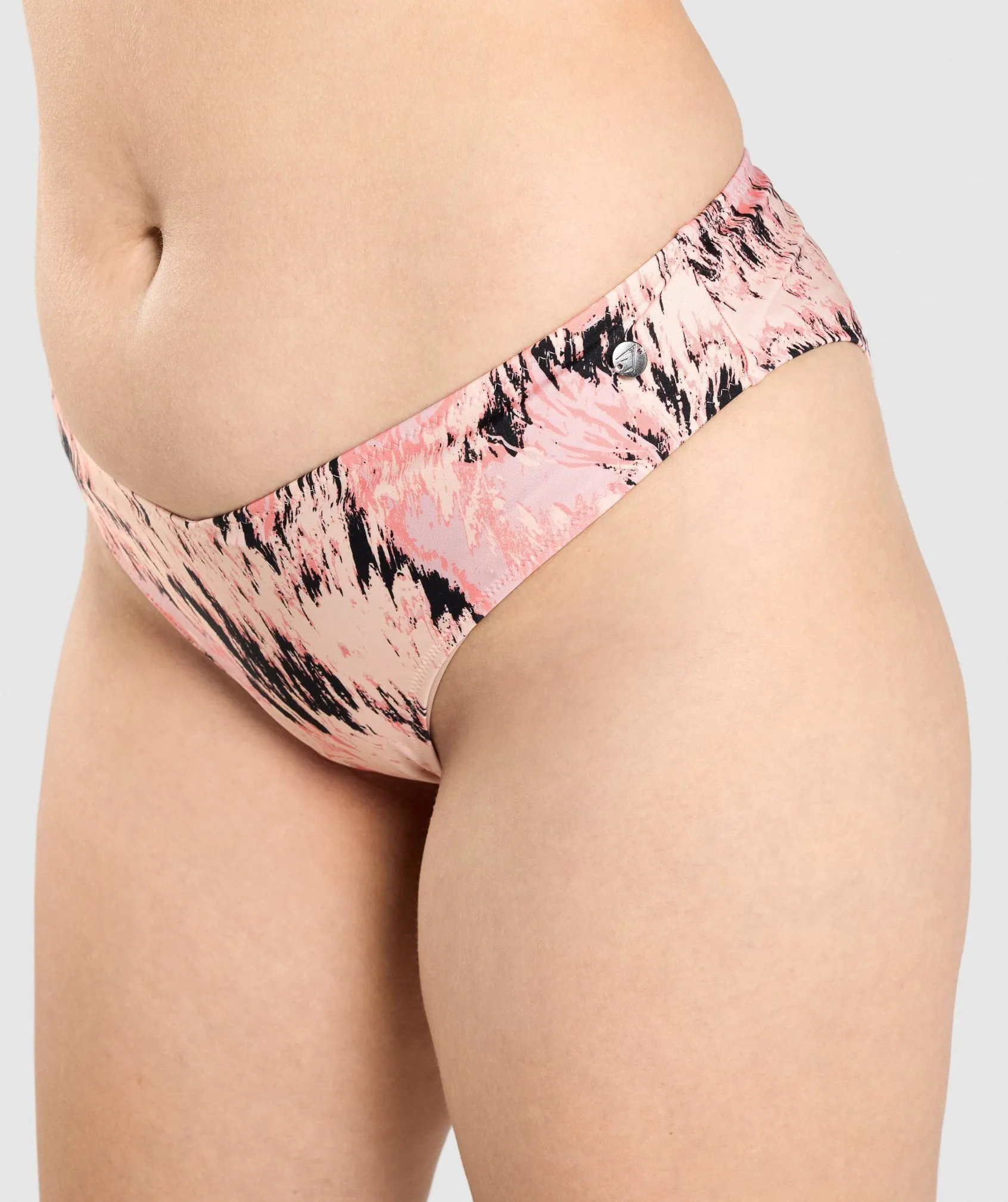 Gymshark V Shaped Bikini Bottoms - Light Pink Print sold by Gymshark product image thumbnail 5