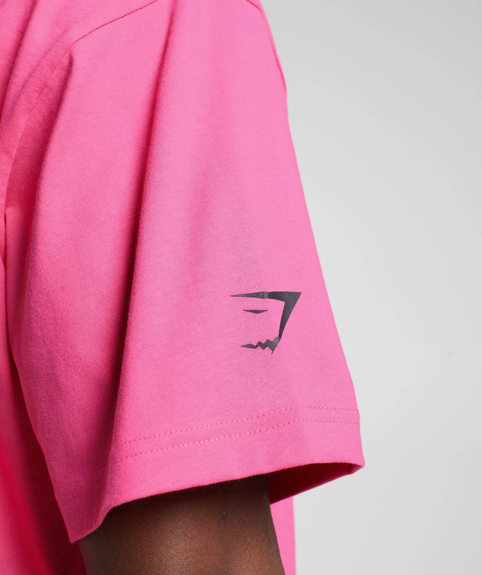 Gymshark Vibes T-Shirt - Bright Fuchsia sold by Gymshark product image thumbnail 5