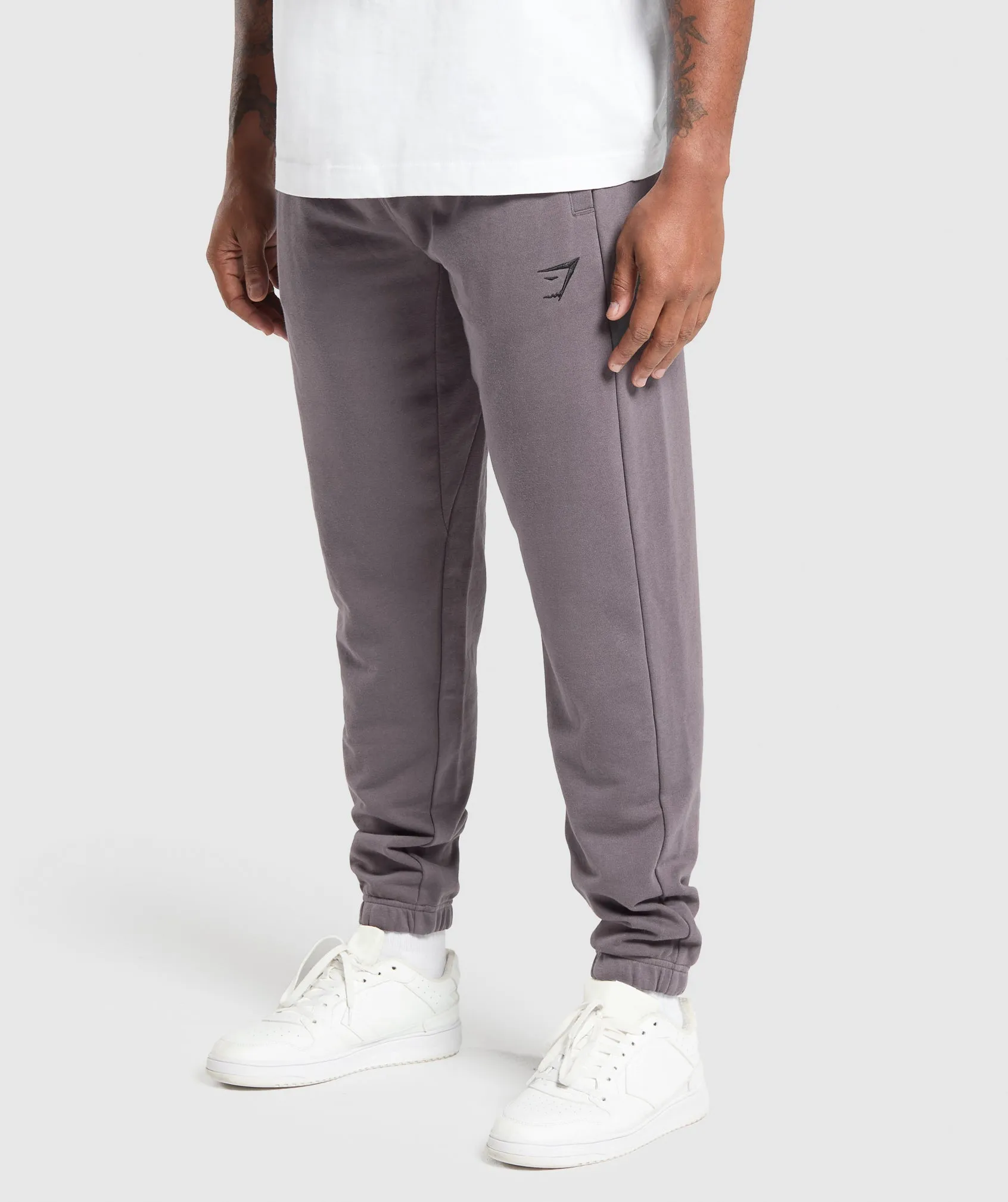 Gymshark Essential Oversized Joggers - Brushed Purple sold by Gymshark product image thumbnail 3