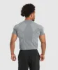 Gymshark Elite Seamless T-Shirt - Pitch Grey/Light Grey sold by Gymshark