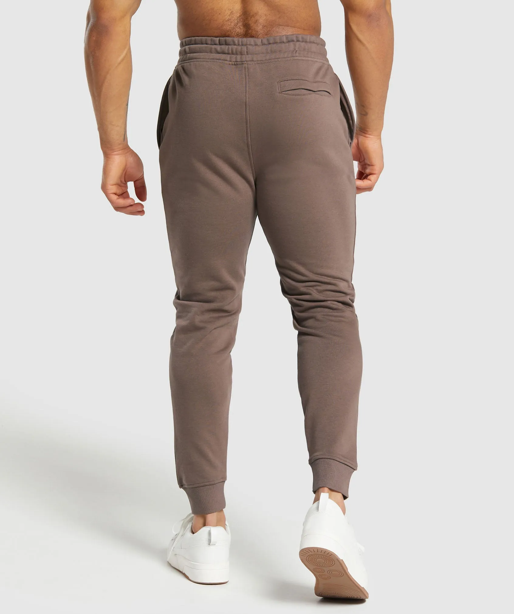 Gymshark Crest Joggers - Truffle Brown sold by Gymshark product image thumbnail 2