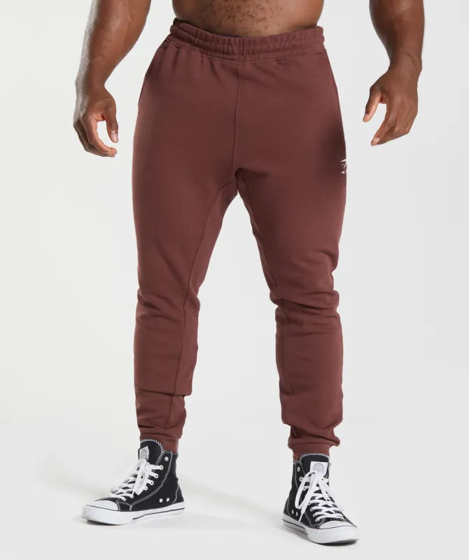 Gymshark React Joggers - Cherry Brown sold by Gymshark
