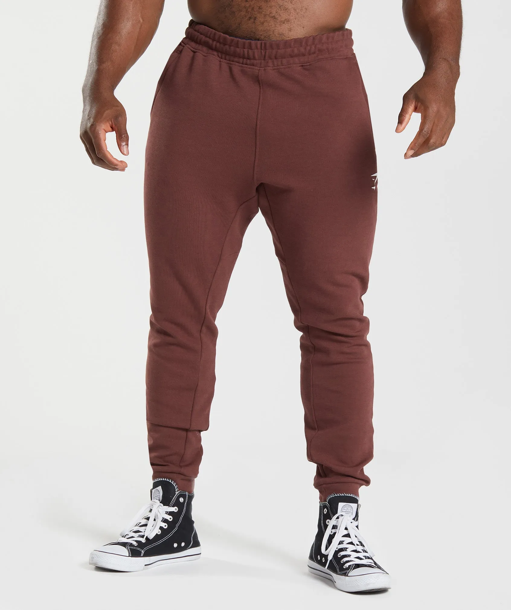 Gymshark React Joggers - Cherry Brown sold by Gymshark