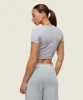 Gymshark everywear Ribbed Tee - Ice Grey sold by Gymshark