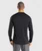 Gymshark Arrival Long Sleeve T-Shirt - Black sold by Gymshark