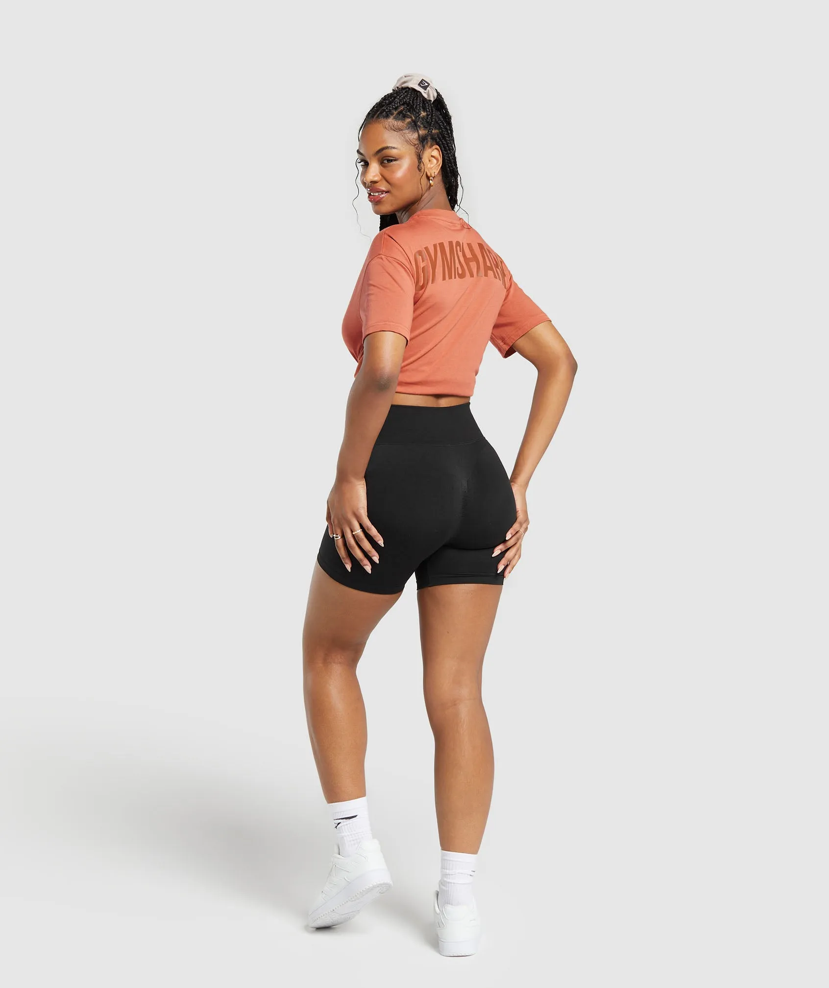 GS Power Oversized T-Shirt - Terracotta Orange sold by Gymshark product image thumbnail 4