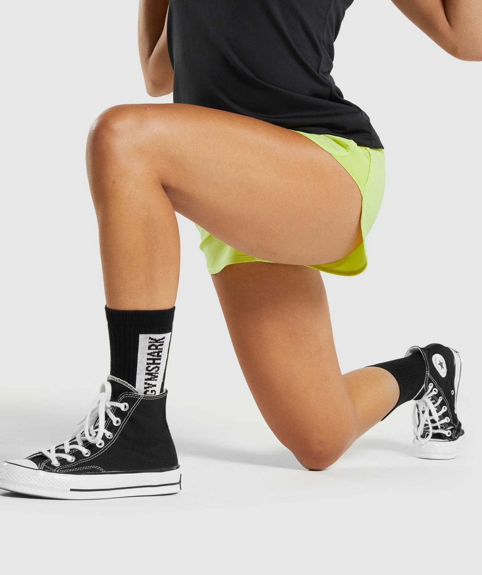 Gymshark Premium Logo Crew Socks (1pk) - Black sold by Gymshark product image thumbnail 4