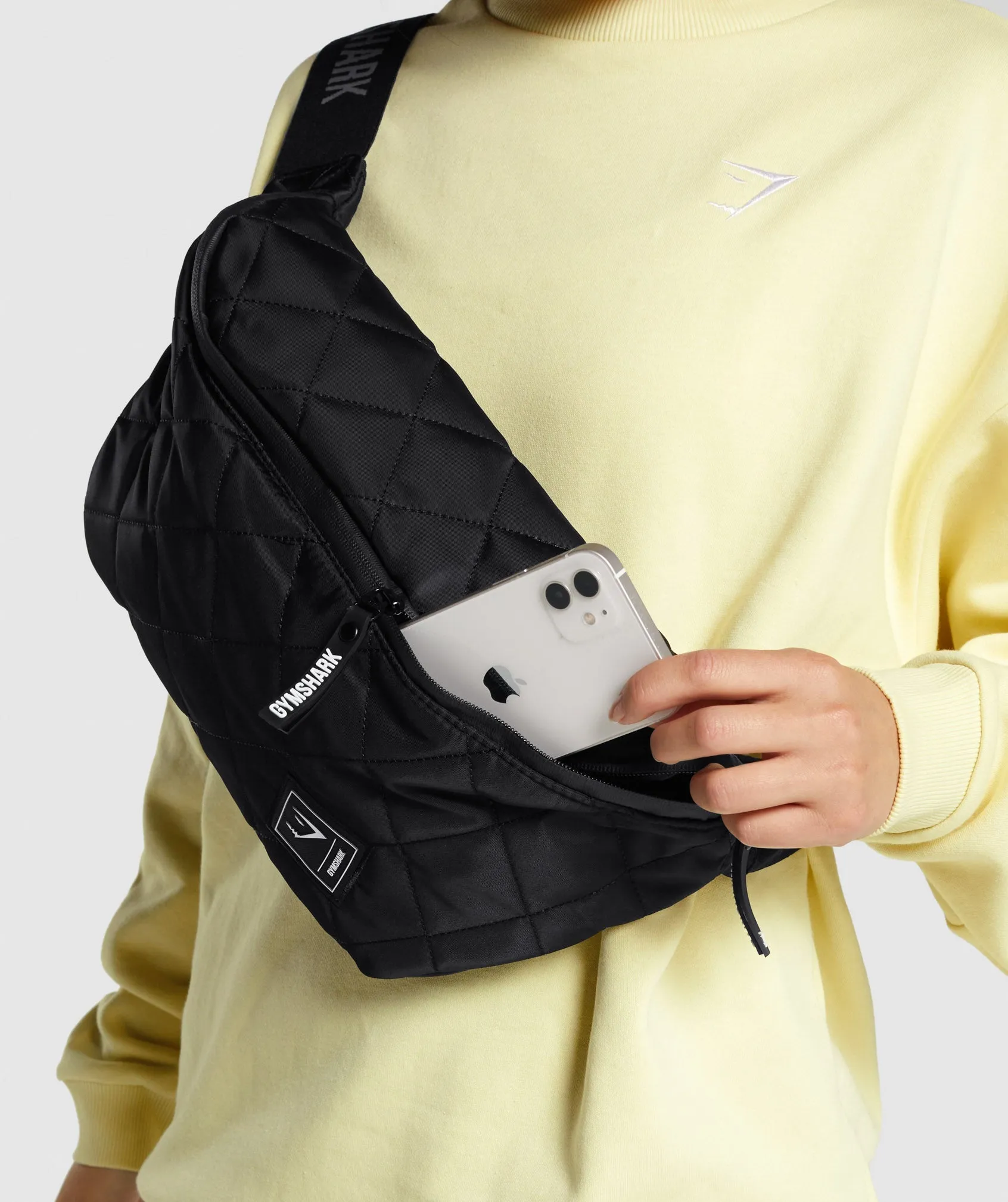 Gymshark Rest Day Sling Bag - Black sold by Gymshark