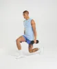 Gymshark Apex Seamless Tank - Linen Blue/Court Blue sold by Gymshark
