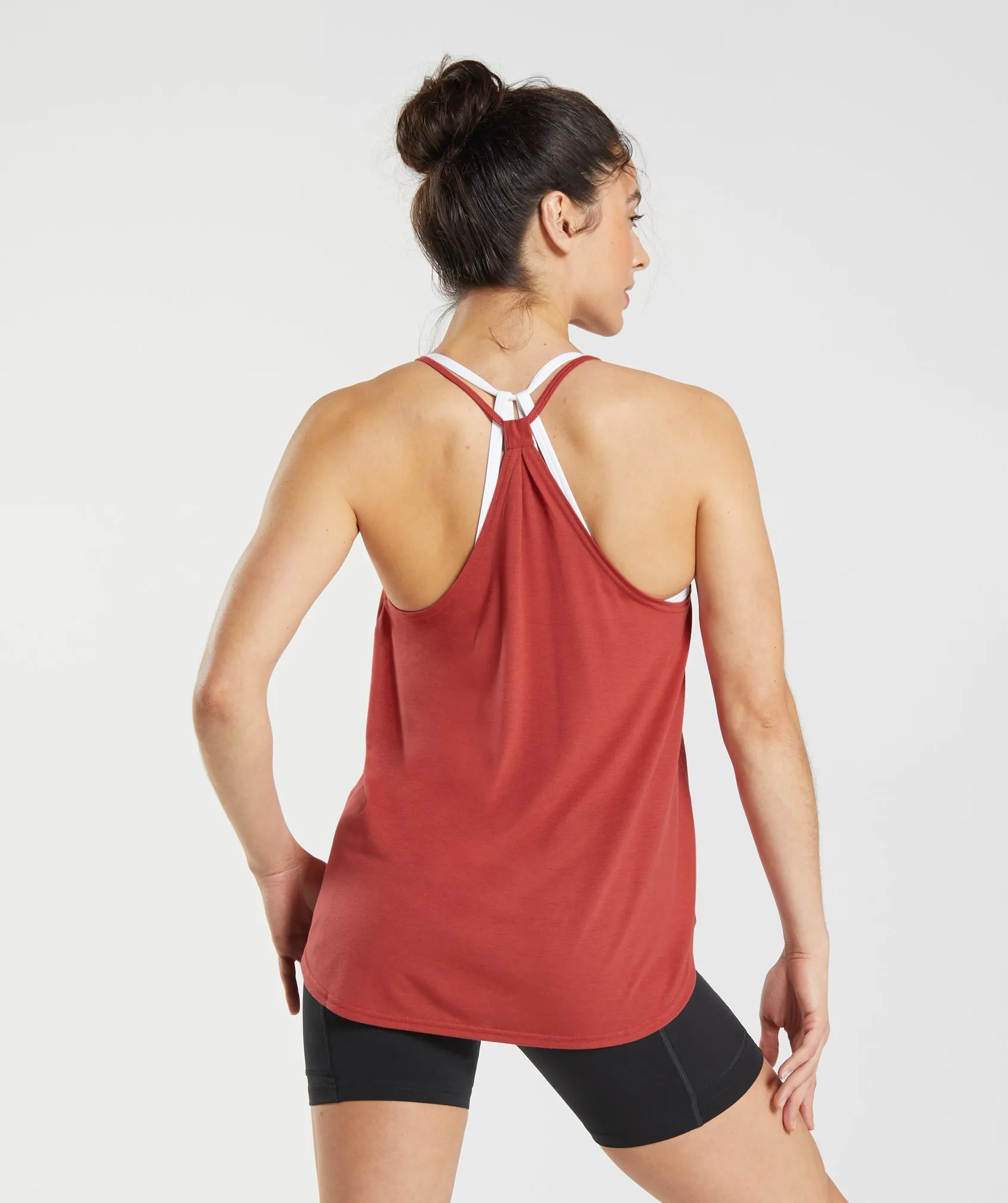 Gymshark Super Soft Tank - Sundried Red sold by Gymshark product image thumbnail 2