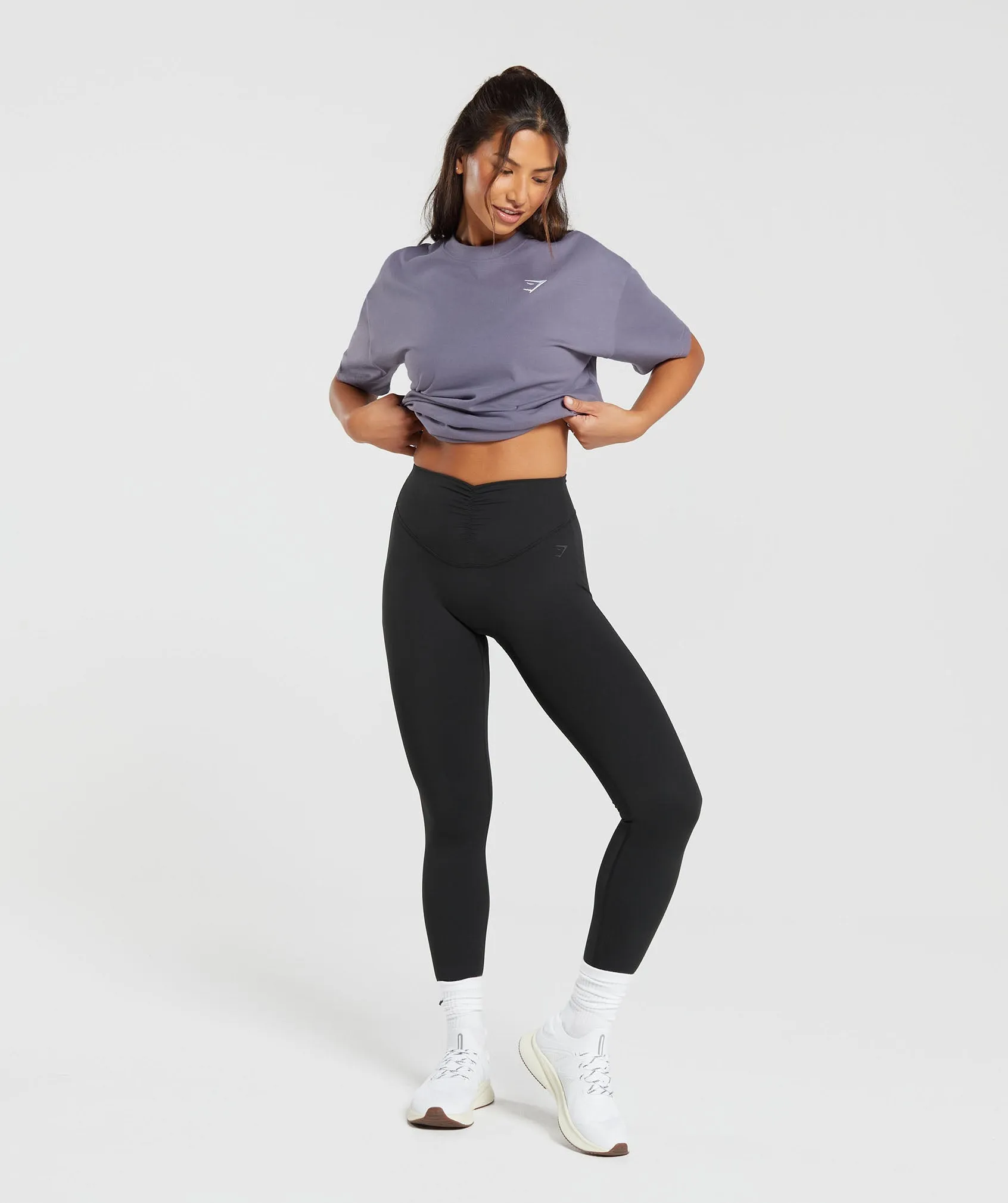 Gymshark Training Oversized T-Shirt - Dewberry Purple sold by Gymshark product image thumbnail 4