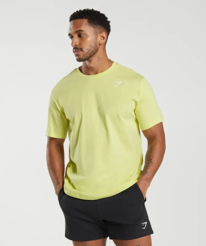 Gymshark Crest T-Shirt - Firefly Green sold by Gymshark