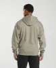 Gymshark Crest Oversized Zip Up Hoodie - Linen Brown sold by Gymshark