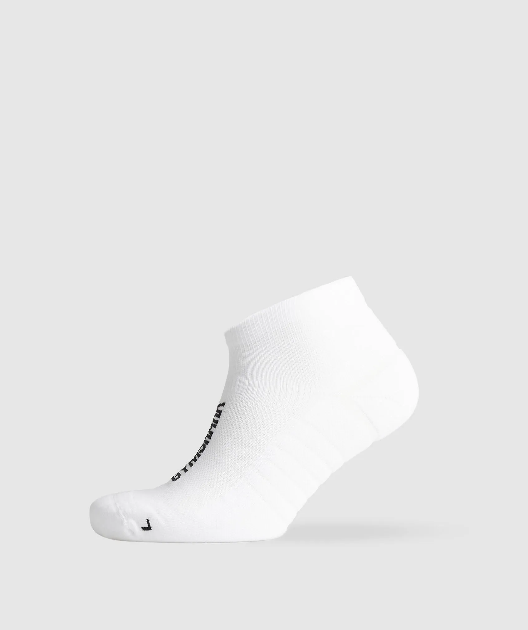 Gymshark Tab Running Socks - White sold by Gymshark product image thumbnail 4