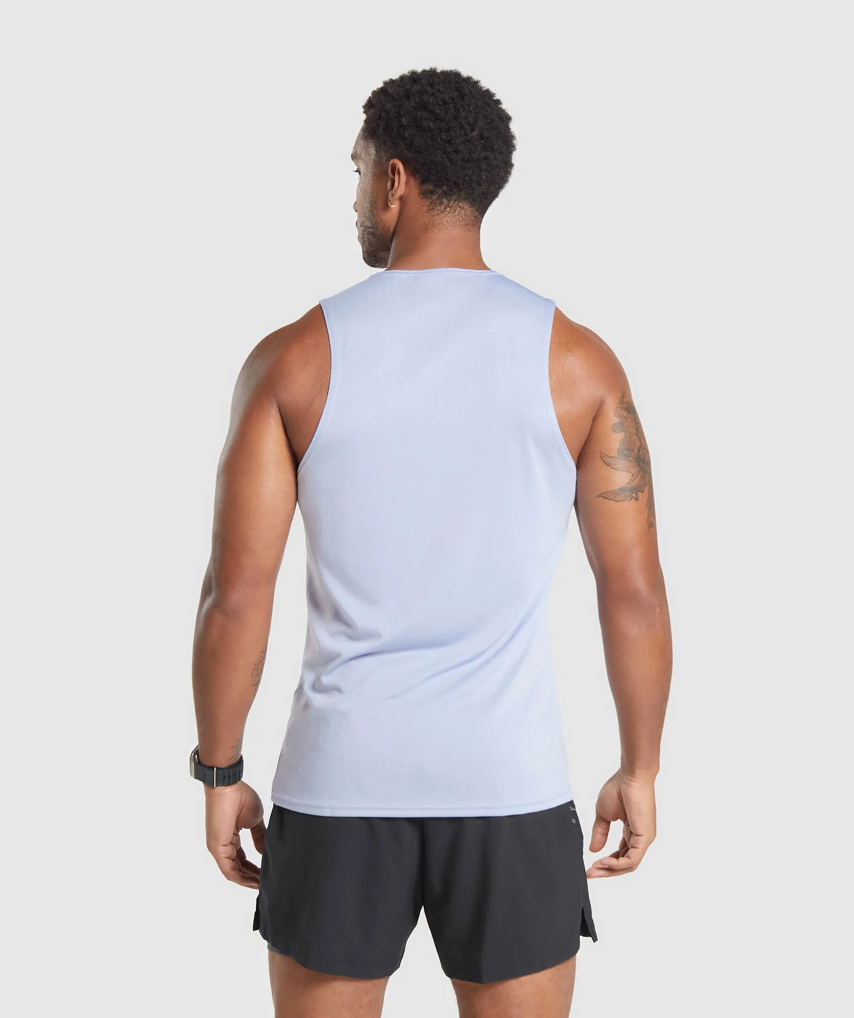 Gymshark Arrival Tank - Silver Lilac sold by Gymshark product image thumbnail 2