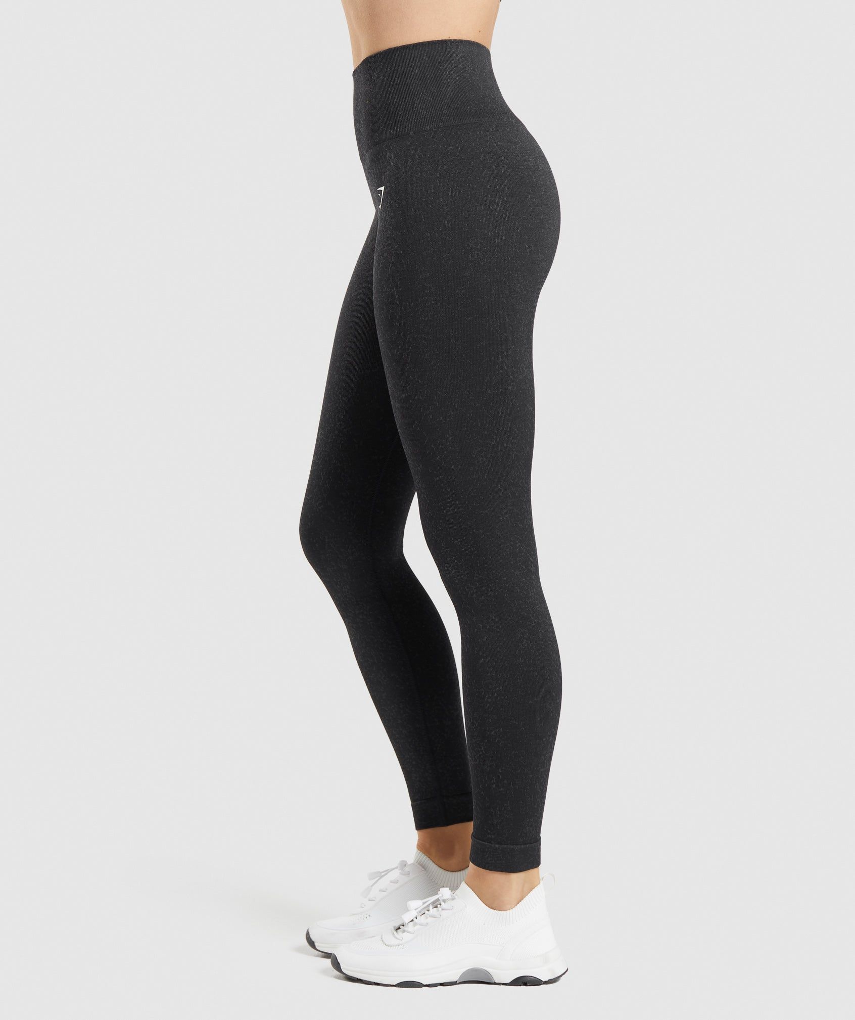 Gymshark Adapt Fleck Seamless Leggings - Mineral | Black sold by Gymshark product image thumbnail 3