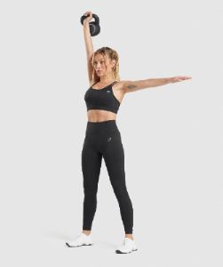Gymshark Adapt Fleck Seamless Leggings - Mineral | Black sold by Gymshark