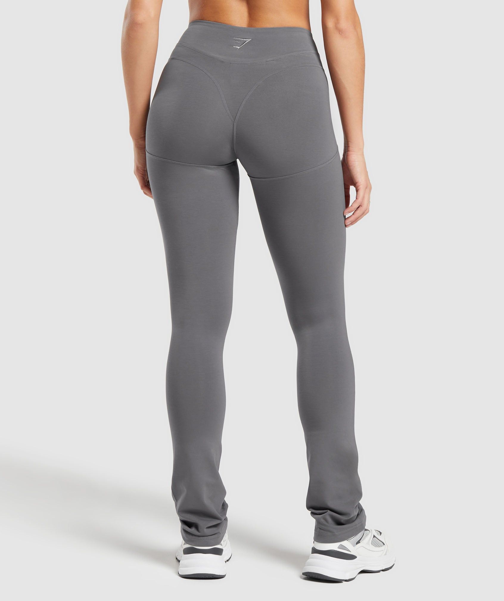 Gymshark Rest Day Ruched Ankle Leggings - Brushed Grey sold by Gymshark product image thumbnail 2