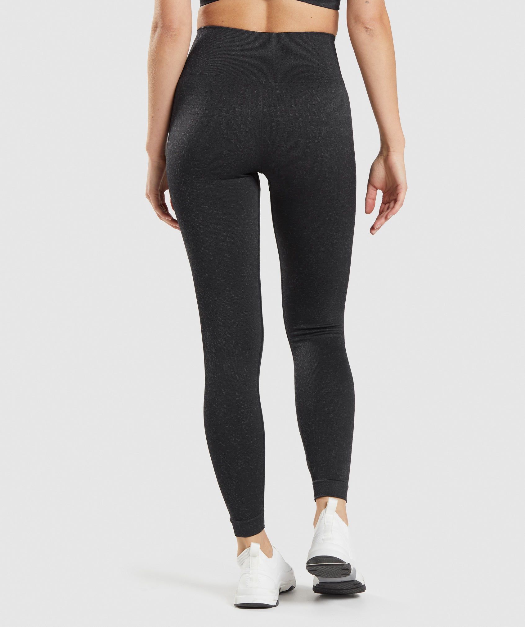 Gymshark Adapt Fleck Seamless Leggings - Mineral | Black sold by Gymshark product image thumbnail 2